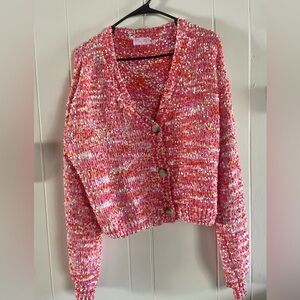 Pink lily pink sweater